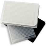 384Coverglass BLACK TC W/LID 6/ST