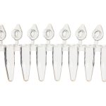 0.2mL UltraFlux i 8-Strip tubes with Individually Attached Flat Cap