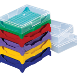 Stacking 96-Well PCR WorkUp Rack and Lid / 5 units