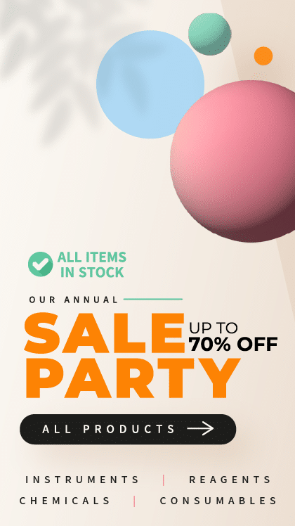 Our annual Sale Party – up to 70% off, all items in stock