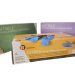 Nitrile Gloves, Powder-free, blue, 100 pcs/box