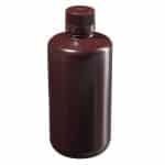 Amber NM Bottle HDPE 1000ml, Case of 50