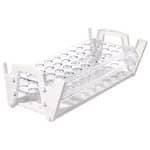Slant Rack White PC 16 mm / case of 4