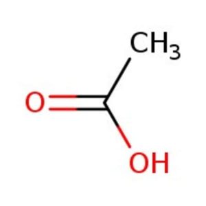 Acetic acid, 25%, solution in water