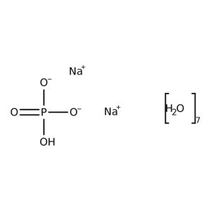Sodium phosphate, dibasic heptahydrate, 99+%, for analysis